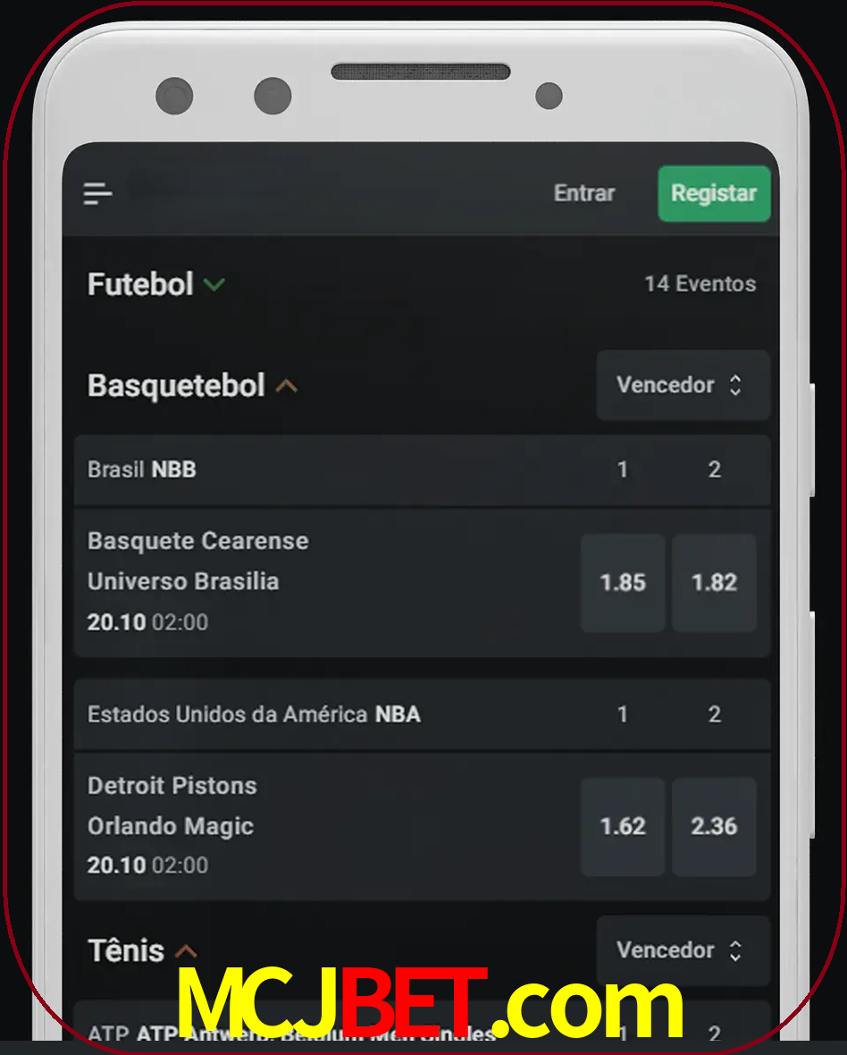 Aposte e assista aos esportes em formato ao vivo.