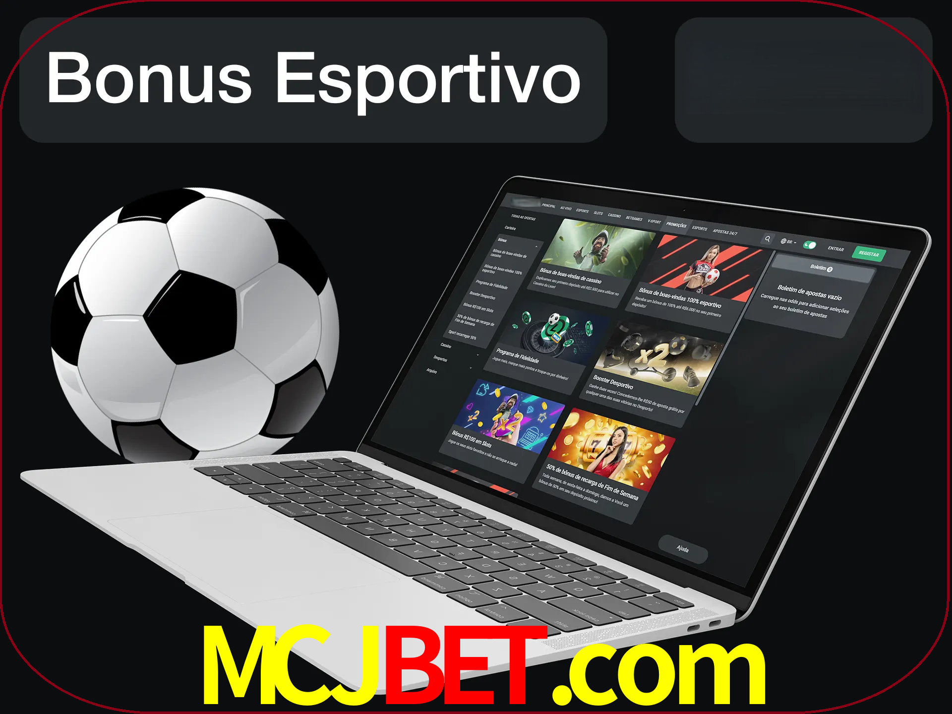Antes de começar a apostar, use o bônus esportivo.